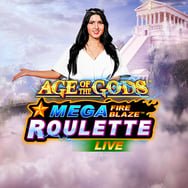 Age Of The Gods Mega Fire Blaze Roulette Live